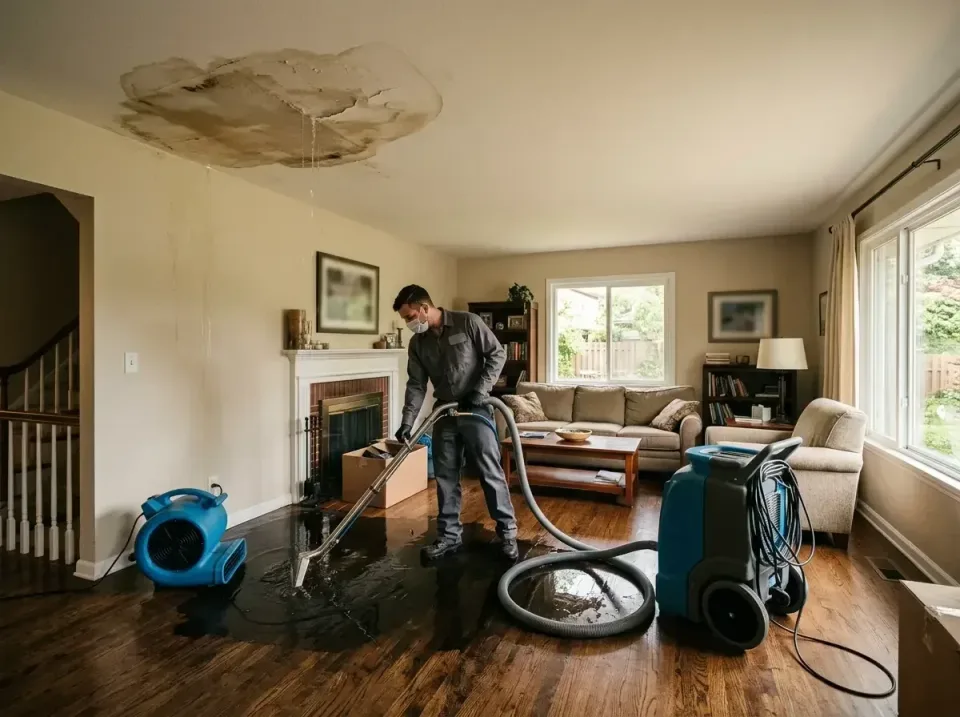 attic-pipe-burst-ceiling-drip-008 — frequently asked questions, Water Damage Restoration & Carpet Care in Jonesville, NC